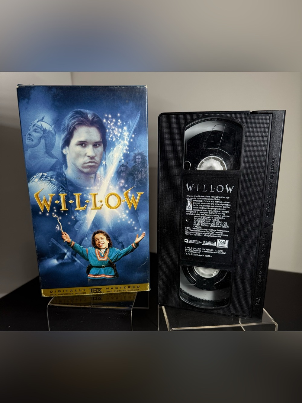 Willow (1988) VHS Movie - 2001 Digitally THX Mastered Edition Vintage